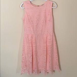 Pretty in Pink lace dress